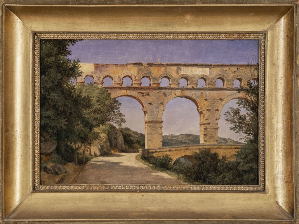 Carl Morgenstern. Pont du Gard, 1841. Foto: Museum Wiesbaden / Bernd Fickert
