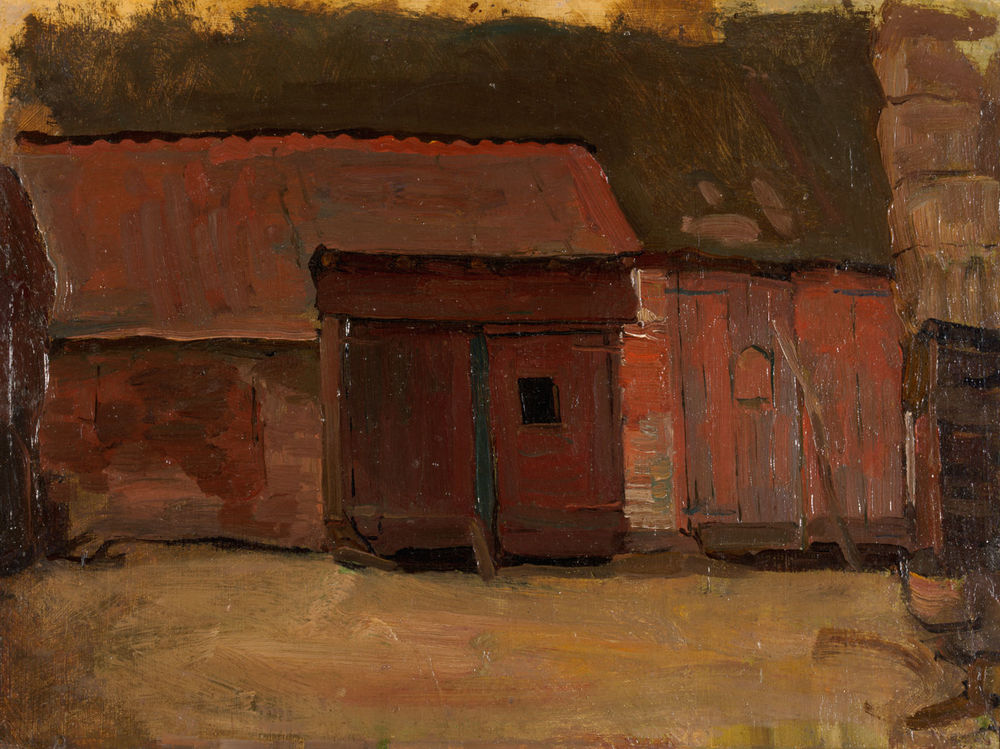 Piet Mondrian, Scheunentor eines Bauernhofs in Brabant, 1904, Sammlung Gemeentemuseum Den Haag, Den Haag, Niederlande