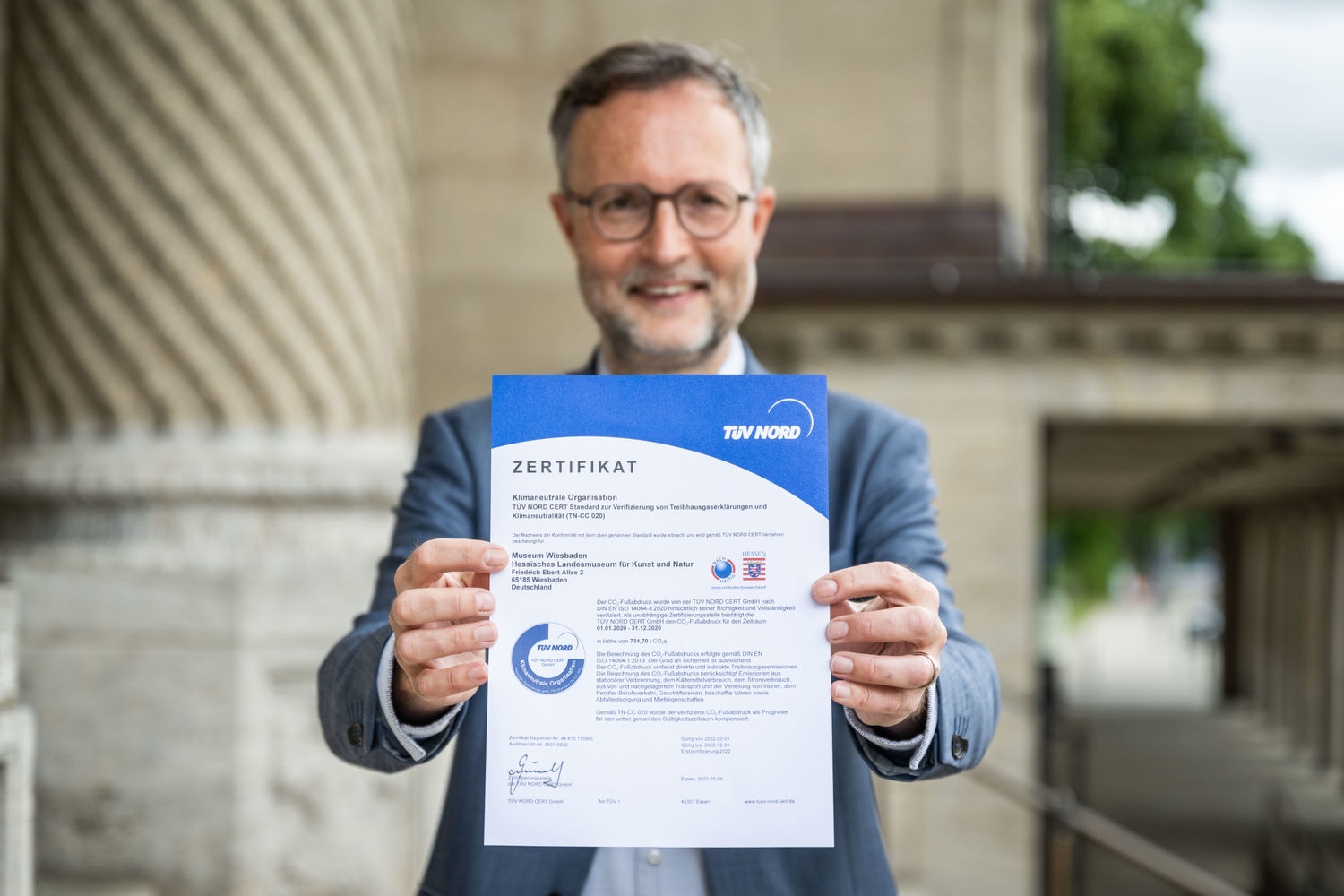 Dr. Andreas Henning, Direktor des Museums Wiesbaden