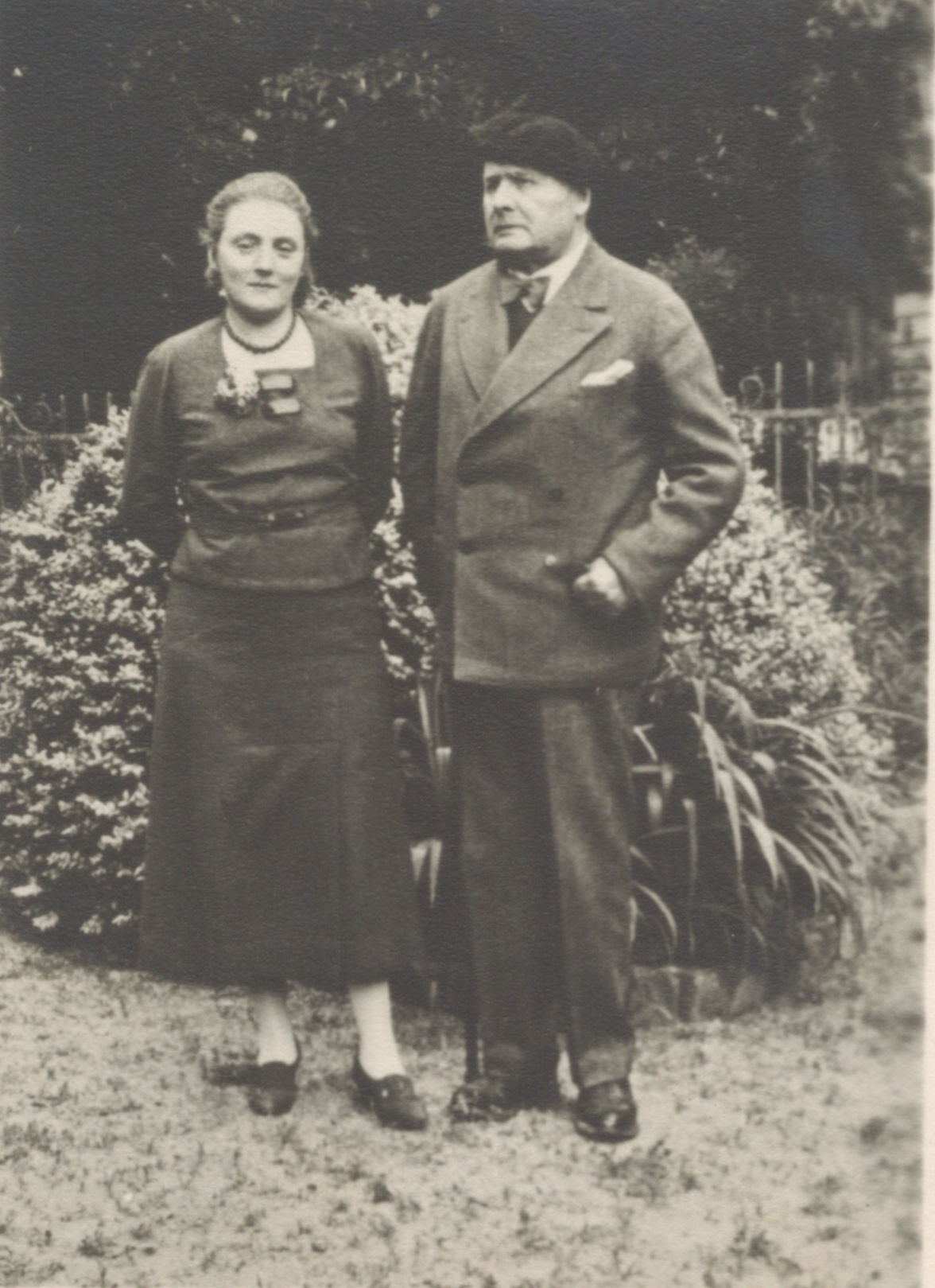 Alexej von Jawlensky und Lisa Kümmel. Foto: Hessische Landesbibliothek
